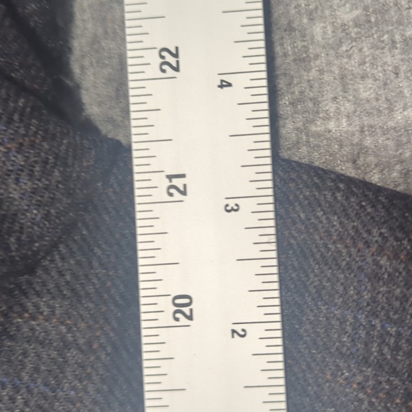 Oscar de la Renta Jacket Black Check 38S Wool Sports Coat Blazer - Picture 9 of 15